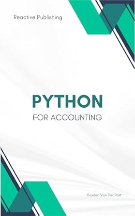 Amazon.com: Python for Accounting: The comprehensive guide to ...
