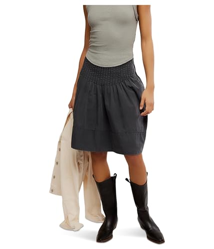 Free People Women's Peyton Pintuck Midi Skirt