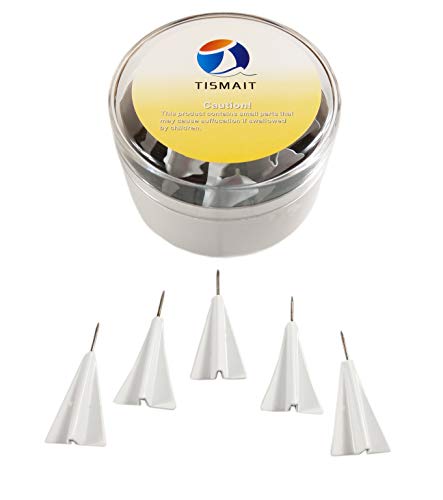 Tismait Creative Map Push Pins Photos Decorative Thumbtacks for Home School Office Corkboard Bulletin Board (Airplane)