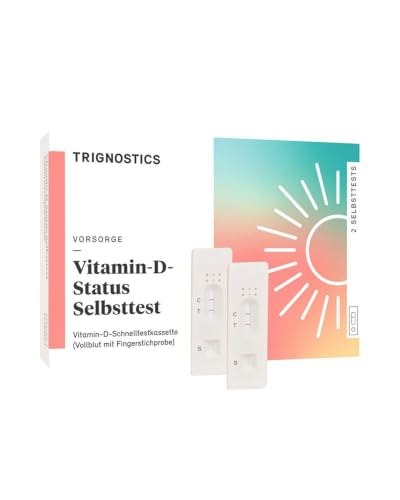 Vitamin D Schnelltest für zuhause 2 Tests – D3 Mangel Selbsttest