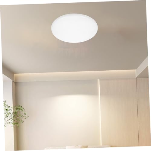 Image of Cabilock Light Cover for Ceiling Light Modern Design Plastic Easy to Clean Replacement Lampshade for Bedroom