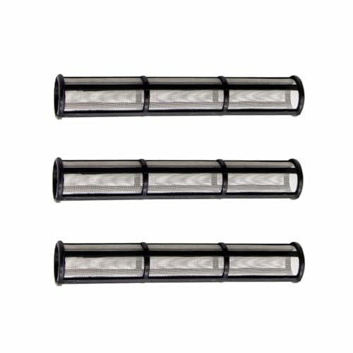 3-Pack 244-067 244067 Long Vertical Easy Out Manifold Filters for Graco Airless Paint Sprayer Gmax II 60 Mesh