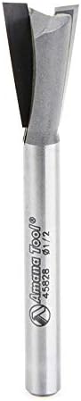45828 Carbide Tipped Dovetail 8 Deg x 1/2 Dia x .825 x 1/4" Shank