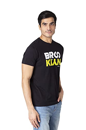Image of Red Tape Men's Black T-Shirt