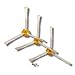 Polj - Compatibili con Spazzole laterali per iRobot Roomba 500-600 - 700 (Kit 3 pezzi)