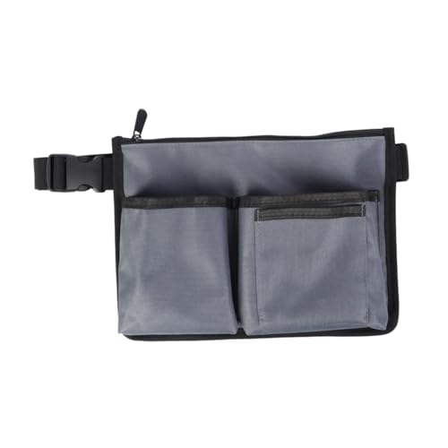 Oshhni Bolsa de Cintura para Enfermera, Organizador Profesional de Herramientas sanitarias para Tijeras y Mujeres, Gris