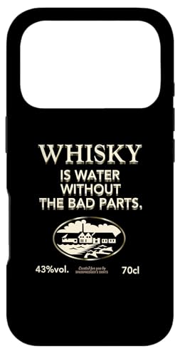 Whisky Is Water Without The Bad Parts - The Original Whisky �X�}�z�P�[�X iPhone 17 Pro �p