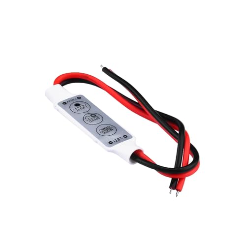 Variateur LED 12V mini boîtier de commande précis à 3 touches