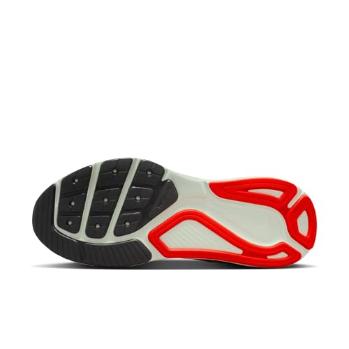 Image of Nike Men Structure 26 White /Bright Crimson-Medium Ash Running Shoes 6 UK