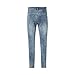 Loalirando Vaqueros Rasgados de Hombre Jeans Rotos Slim Fit Pantalones Skinny de...