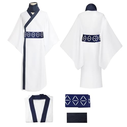 MeYuxg Ryomen Sukuna Anime Cosplay Cosplay Disfraz con cinturón para Carnaval Halloween Juegos de rol actuaciones escénicas L