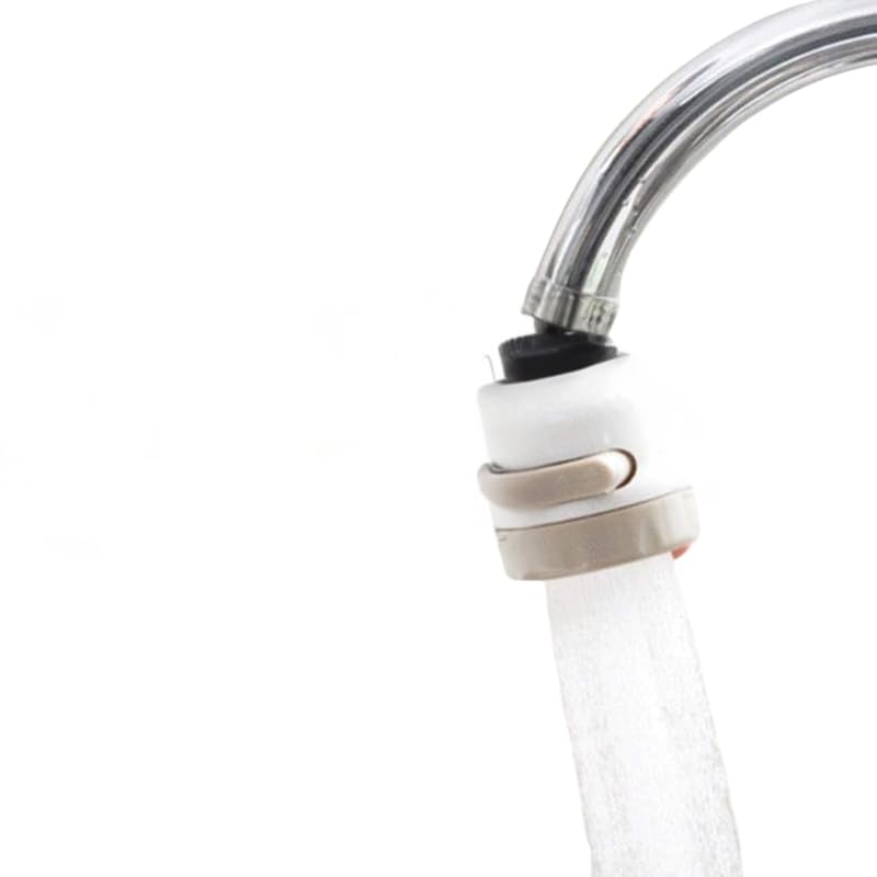 Image of Drumstone 𝟏𝟓 𝐘𝐞𝐚𝐫𝐬 𝐖𝐚𝐫𝐫𝐚𝐧𝐭𝐲 Faucet Sprayer Attachment with 60 Rotation, Dual Mode Aerator Nozzle for Kitchen Sink & Bathroom, Water-Saving Tap Extender with Anti-Splash Filter Design.