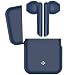 Produktbild MyKronoz ZeBuds Lite kabellose TWS Kopfhörer mit Ladebox, Bluetooth 5.0, Anruf und Musik in Stereo, Reichweite 10 m, Geräuschunterdrückung, IPX4, Schweizer Design  Navy Blue