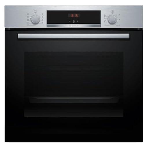 Bosch - Horno Multifunción, Serie 4, 60 cm. de ancho, Asistente de limpieza con agua, 3D Hotair, Acero, HBA514ES3 | Ya disponible en tu tienda friki favorita! En mundofriki.es! Bosch - Horno Multifunción, Serie 4, 60 cm. de ancho, Asistente de limpieza con agua, 3D Hotair, Acero, HBA514ES3 | Ya disponible en tu tienda friki favorita! En mundofriki.es!