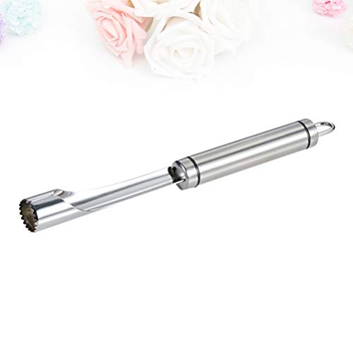 Removedor de núcleo de pera separador manual manual de aço inoxidável manual Apple Corer Hemoton 1 p