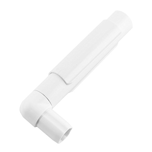 image for ZKer Square Embroidery Hoop, Plastic Cross Stitch Frame White Cross St