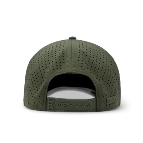 Image of melin Odysea Stacked Hydro, Snapback Hats, Water-Resistant Baseball Caps for Men & Women, Golf, Running, or Workout Hat