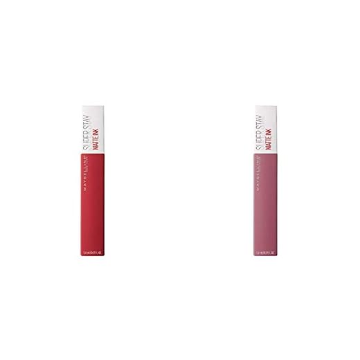 Maybelline New York Superstay matte ink 20 pioneer + matte ink 15 lover