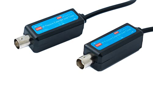 System-S 2 x Coaxial Cable 10 cm RJ45 Male to BNC Female for HD Cameras in Black - Image 4