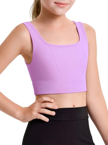 Soutien-gorge d'entraînement filles sans couture pour éviter les irritations