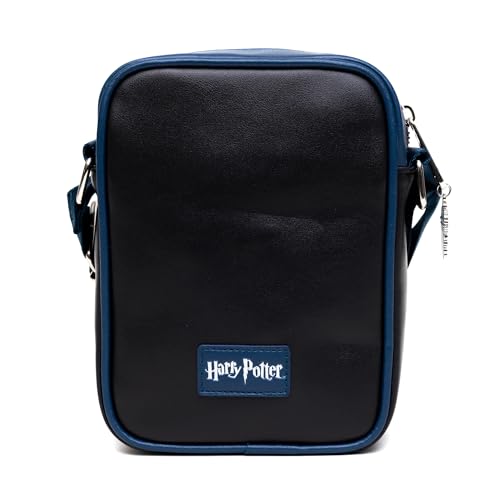 The Wizarding World of Harry Potter Bag, Crossbody, Harry Potter Hogwarts School Ravenclaw Uniform Embroidered, Vegan Leather3