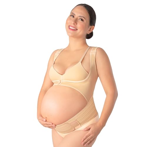 Catálogo para Comprar On-line Fajas de embarazo para Mujer los mejores 10. 43 FOR MOMS – Faja para embarazada tipo chaleco con soporte lumbar – Ajuste cómodo para vientre y postura de espalda | HECHO EN MÉXICO