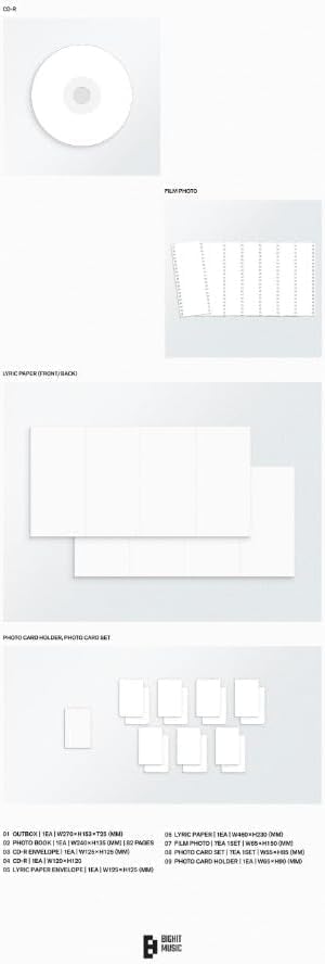 B.T.S 5th Album ARIRANG [Complete 4 Versions Set] All Photobook & Weverse Album Versions Bundle