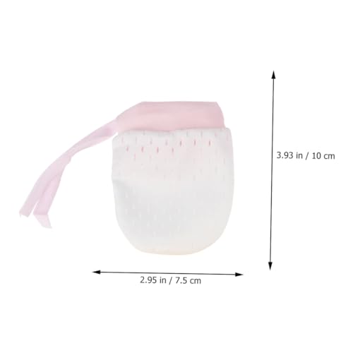 4Pairs Newborn Scratching Gloves Summer Mittens Ice Silk Yellow Soft Skin Friendly Grasping Protection2