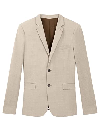 Blazer kaki hommes à revers cranté : la veste de smoking décontractée idéale
