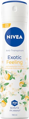 NIVEA Desodorante en spray Exotic Feeling para mantenerte fresco en el gimnasio y tus viajes