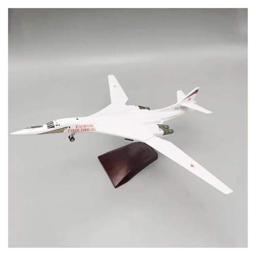 Modelo Tupolev TU-160 a escala 1/144 con alas móviles para coleccionistas