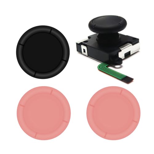 Ersatzkappe für Controller Switch, 8 Stück Stick Aufsätze Zubehör Silikon Thumb Grip Analog Stick Cover Controller Kappen, für Switch Silikon Joystick Schutzzubehör Grips Caps