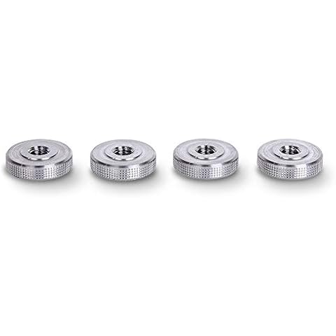 PrecisionGeek Aluminium Knurled Thumb Nuts Set Cover