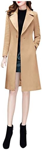 Women Vest Long Coat, Ladies Solid Sleeveless Lightweight Open Front Cardigan Tank Tops Jacket Coat, Red - M