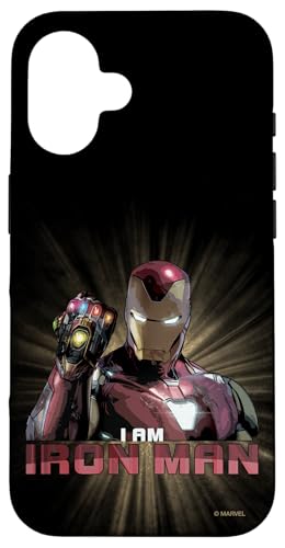 Marvel Avengers: Endgame I Am Iron Man Case for iPhone 16