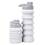 Valourgo Bpafree Collapsible Water Bottle - Reusable Water Bottle for Gym Bike Running Cycling 550...