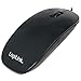 Produktbild LogiLink ID-0063 optische Maus im flachen Design (1000dpi) schwarz