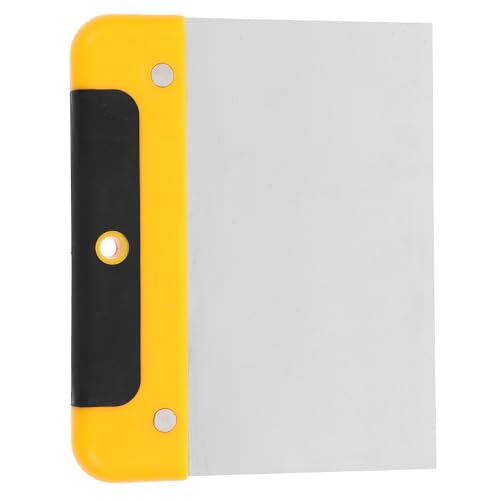 HONITANO Grattoir Acier Inoxydable Multifonction Spatule Enduire et Nettoyage Mur Outil pour Peinture Plâtre et Mastic