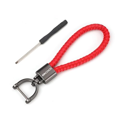 [WCHENGLIU] 2025 Z900 Z900RS Z900SE Z 900 SE RS 2017-2023 2024 CNC �I�[�g�o�C�L�[�P�[�X�J�o�[ �L�[�V�F�� �L�[�����O �L�[�`�F�[��(Keyring-Red)