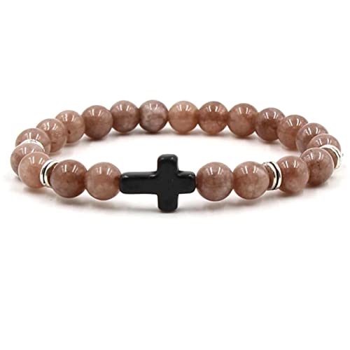 Bracelet pierre de lave contre le stress avec diffuseur d'huiles essentielles zen