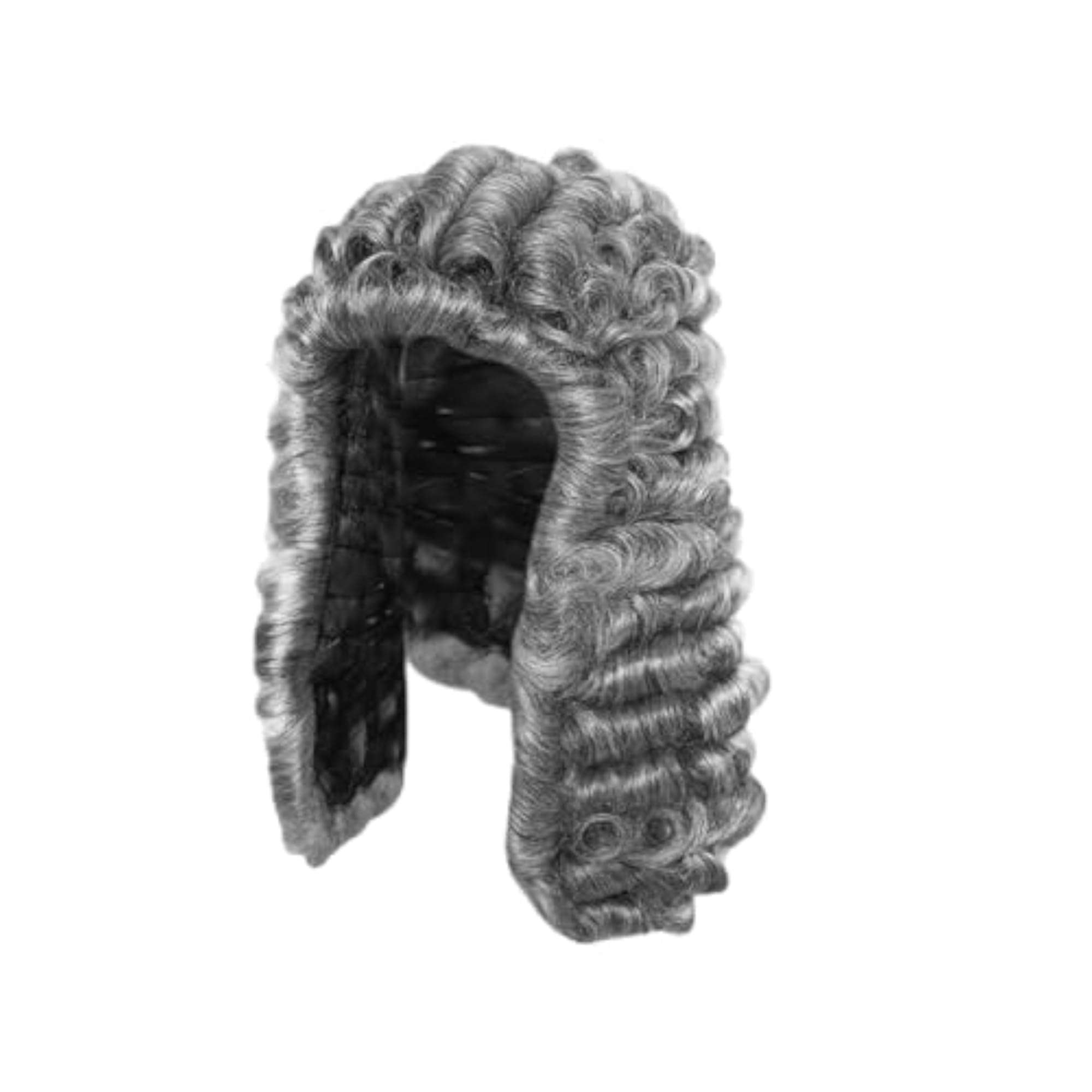 Colonial Wig Man Costume Long Wave Wig for Daily Use