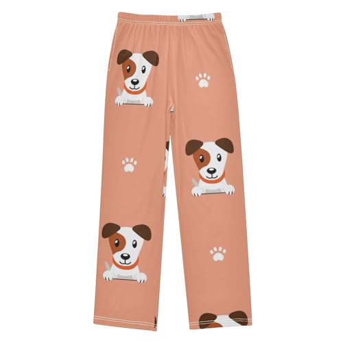 Boys' Pants Dogs Animals Long Bottoms Jogger Pants Elastic Waist Trousers with Pockets S-XL