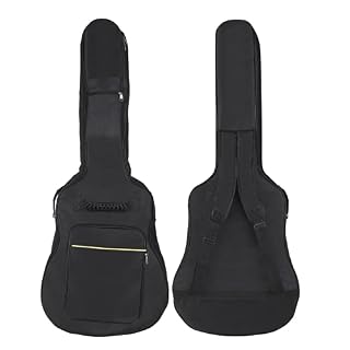 Housse de transport pour guitare acoustique de 104 cm – Étanche – Avec deux bretelles réglables – Rembourrage épais de 0… - Les Beatles, Paul McCartney, John Lennon, RIngo Starr, George Harrison Housse de transport pour guitare acoustique de 104 cm - Étanche - Avec deux bretelles réglables - Rembourrage épais de 0… – Image 2