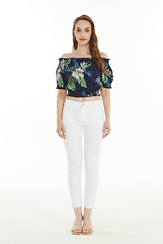 Image of Matchable Family Hawaiian Luau Men Women Girl Boy Clothes in Pineapple Garden Navy