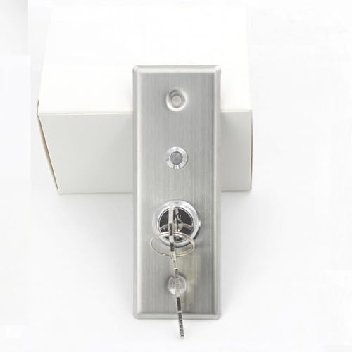 Interruptor de llave Zoegneer 115 x 40 con salida de señal COM para desbloqueo de puertas 3