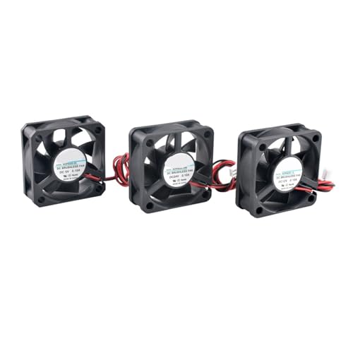 Ventilador axial ACP5020 de 50 mm, 5 V/12 V/24 V, 50 x 50 x 20 mm, 2 pines, for refrigeración de fuente de alimentación, cargador e inversor.(DC24V oil bearing) - imagen 4