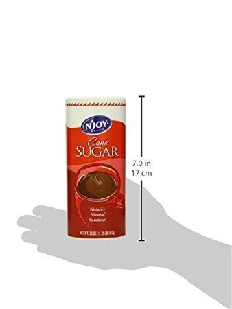N'Joy Sugar Canisters, 20 ounce, (Pack of 24)