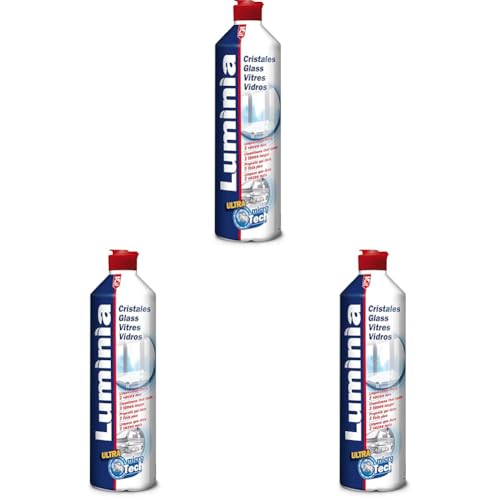 Luminia - Producto de Limpia Cristales - 750 ml (Paquete de 3)