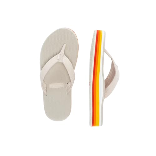 Image of Hari Mari- Dunes Sunset- Women's Retro Inspired Platform Boat-Safe Flip Flops- No Break Ins, Firm Arch Support, Antimicrobial, and Floats in Water
