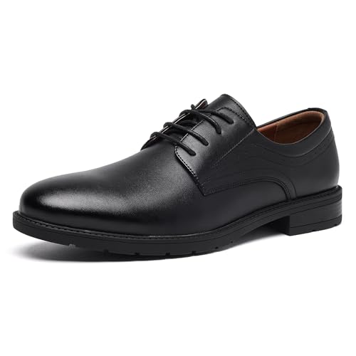 SHULOOK Anzugschuhe Oxford Schuhe Herren Classic Business Derby Schuhe Herren Comfort...